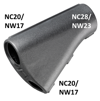 00000000BB YPS282020 - Y-Manifold YPS-Typ for Corrugated Tubes NC 28-20-20 / NW 23-17-17